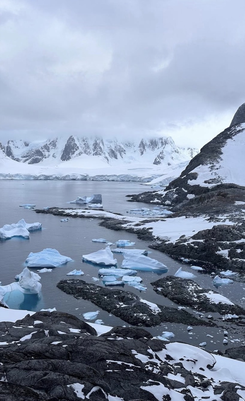 Côte de la péninsule antarctique